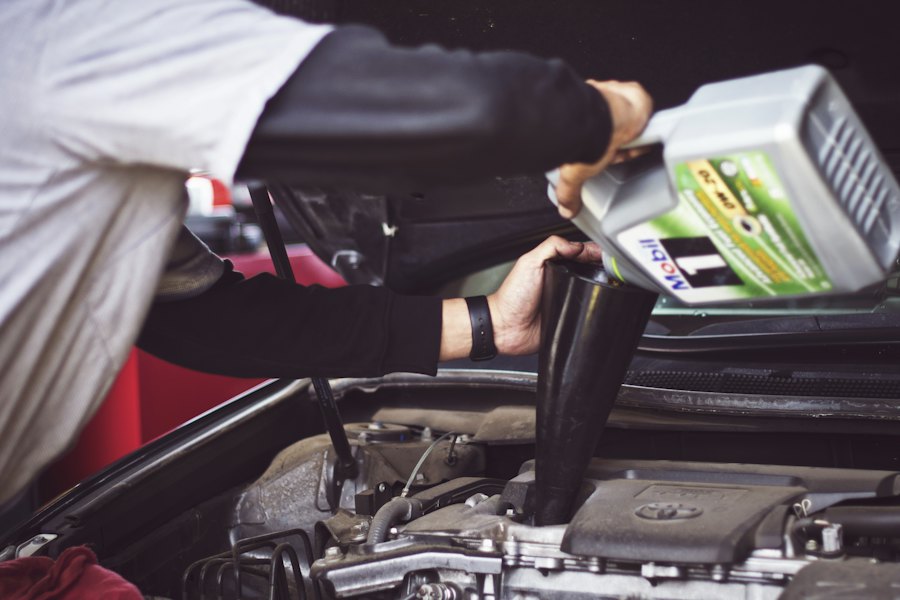 Engine Oil & Filter Change in Raipur